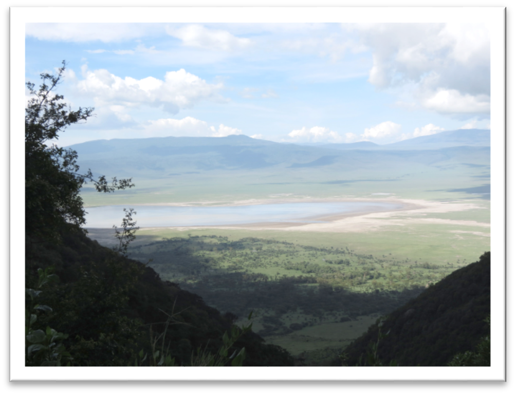 Ngorongoro CA, View into Crater