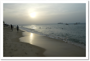 Forodhani Gardens, sunset