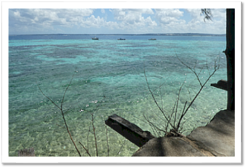 view from prison island