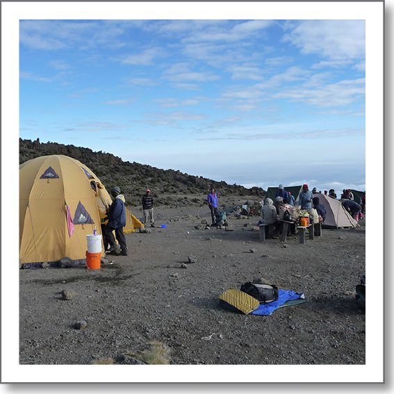 Rongai Route camp